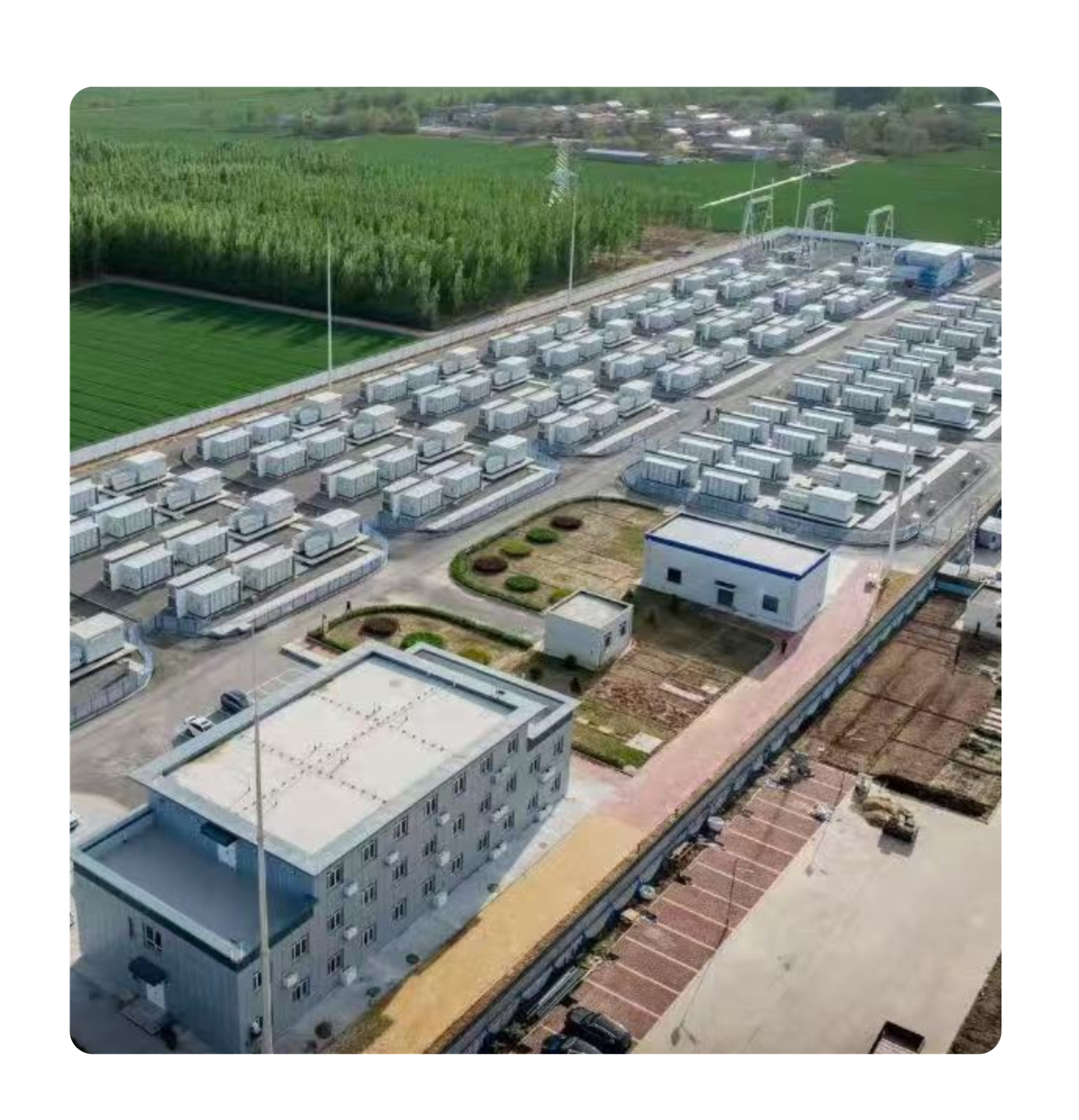 Impianto di accumulo industriale